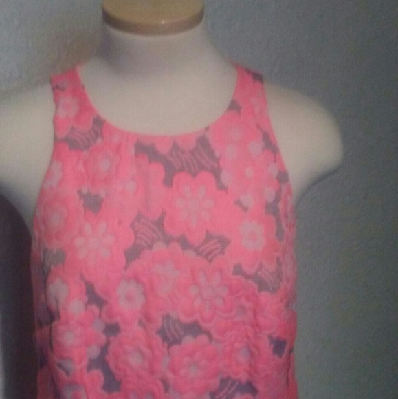 Laundry By Shelli Segal Neon Dress NWT - Picture 3 of 7
